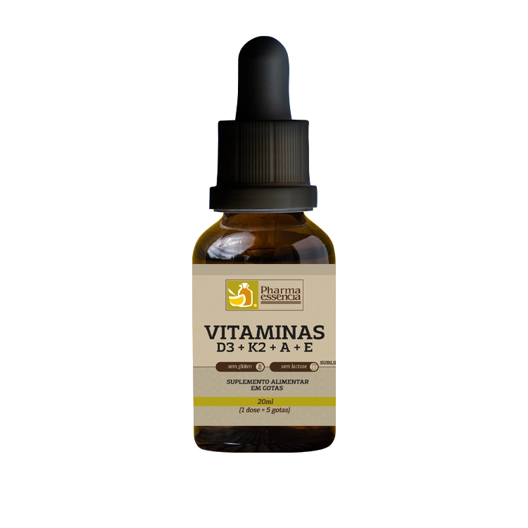 VITAMINA D3+K2+A+E PHARMAESSENCIA - FR 2